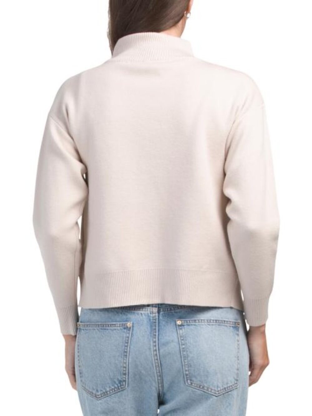 SIONI Double Knit Flower Sweater Jacket - Picture 2 of 4